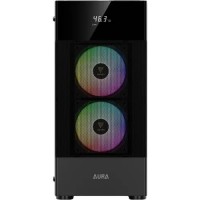 Gamdias AURA GC5 ELITE ARGB ATX Mid-Tower Gaming Casing With Digital Display